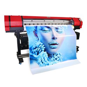 Impresora de inyección de tinta eco-solvente con alta tasa de transferencia.