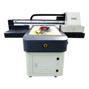 Impresora de cama plana a1 uv dx8 con barniz